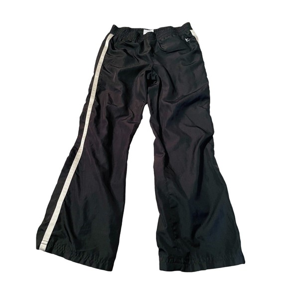 Danskin Jogger Track Pants Black White Stripe Girls Sz 7-8 - Picture 2 of 7